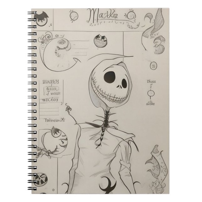 carnet vintage d'halloween (Devant)