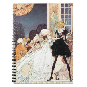 Carnet Vintage Douze Princesses Danseuses par Kay Nielsen