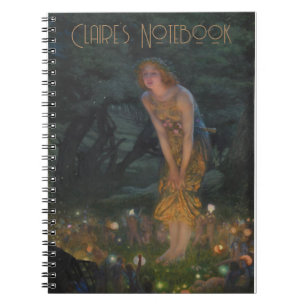 Carnet Vintage Fairy Circle, Custom Midsummer Eve Retro