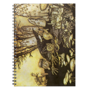 Carnet Vintage Fairy Tale, Band of Workmen de Rackham