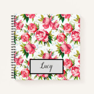 Carnet Vintage floral