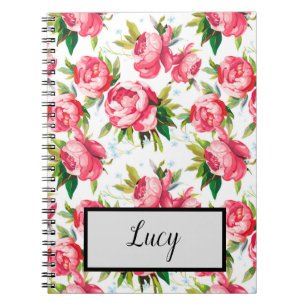 Carnet Vintage floral