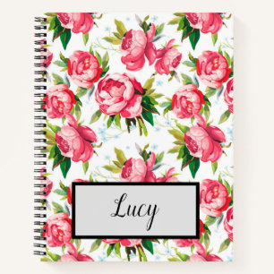Carnet Vintage floral