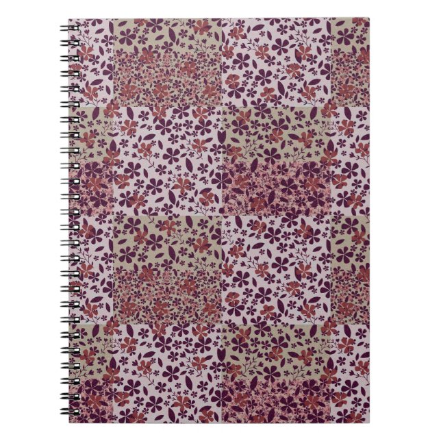 Carnet Vintage Floral Design – Classic Botanical blanket (Devant)