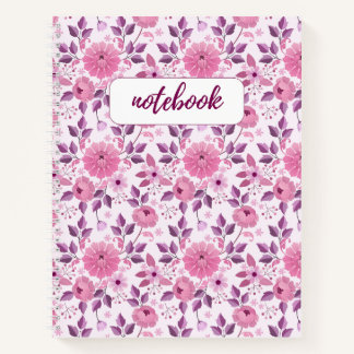 Carnet Vintage Floral Notebook