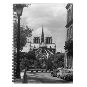 Carnet Vintage France Paris notre dame île saint louis