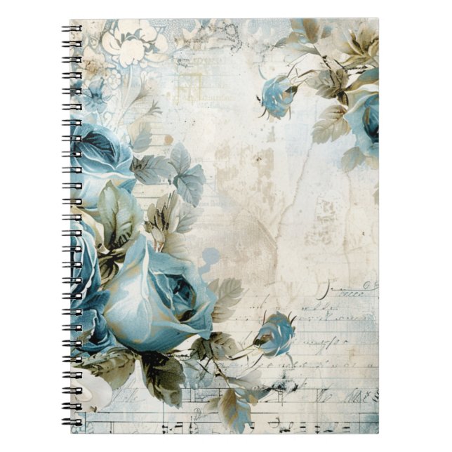 Carnet Vintage gothique foncé (Devant)