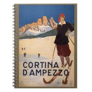 carnet vintage Italie Alpes