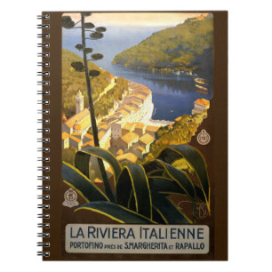 carnet vintage italien Riviera Italie