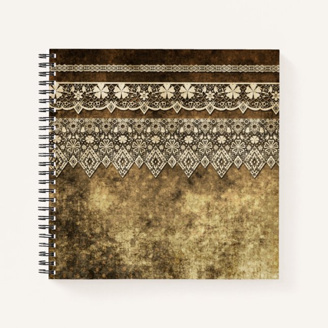 Carnet Vintage lace (Devant)