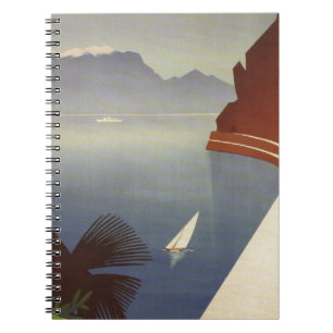 Carnet Vintage Lake Garda Riva Torbole Italie Tourisme