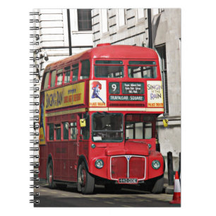 Carnet Vintage London Bus