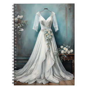 Carnet Vintage Mariage blanc robe nuptiale