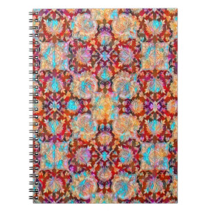 Carnet Vintage  Motif de style baroque