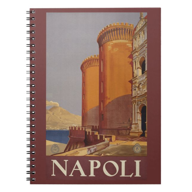 carnet vintage Naples Naples Italie (Devant)