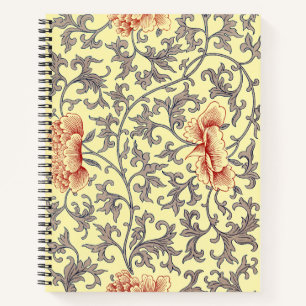 Carnet Vintage Owen Jones Chinoiserie Motif Floral de Piv