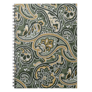 Carnet vintage Paisley oriental Motif sans Seamless p