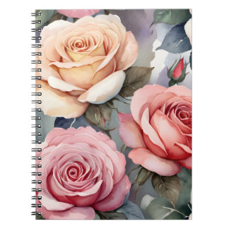 Carnet Vintage roses
