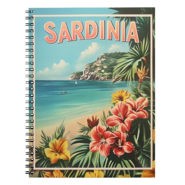 Carnet Vintage Sardaigne (Devant)