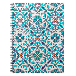 Carnet vintage seamless texture. Beautiful colored patter
