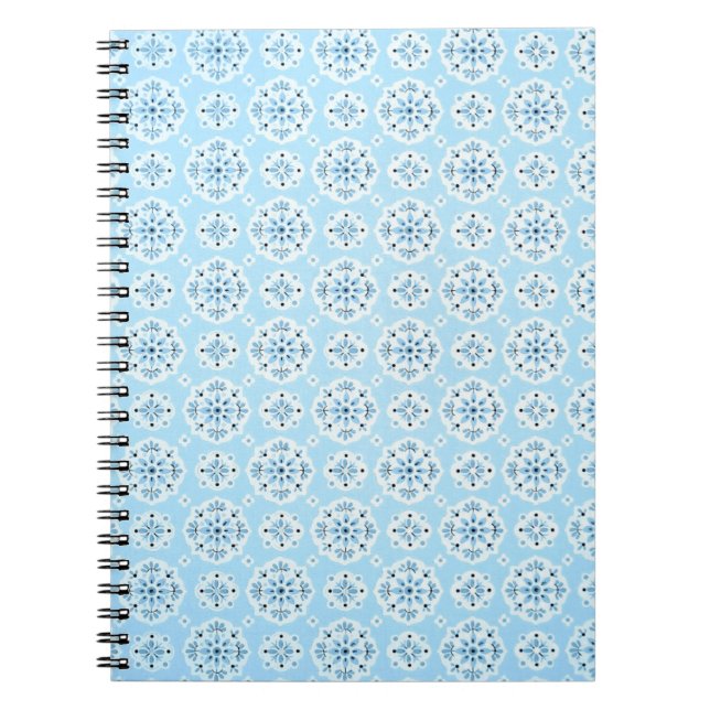 Carnet vintage Sky Blue (Devant)