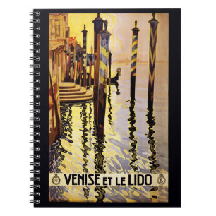 carnet vintage Venise Italie