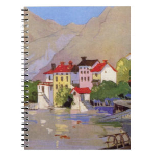 Carnet Vintage Village balnéaire Italie Tourisme