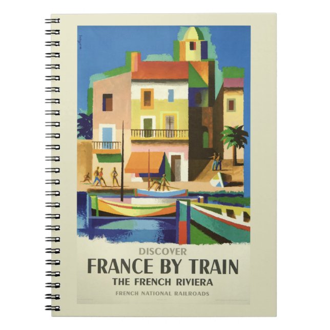 CARNET VINTAGE VOYAGE FRANCE (Devant)