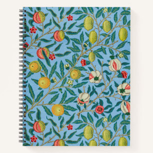 Carnet Vintage William Morris Four Fruits Motif