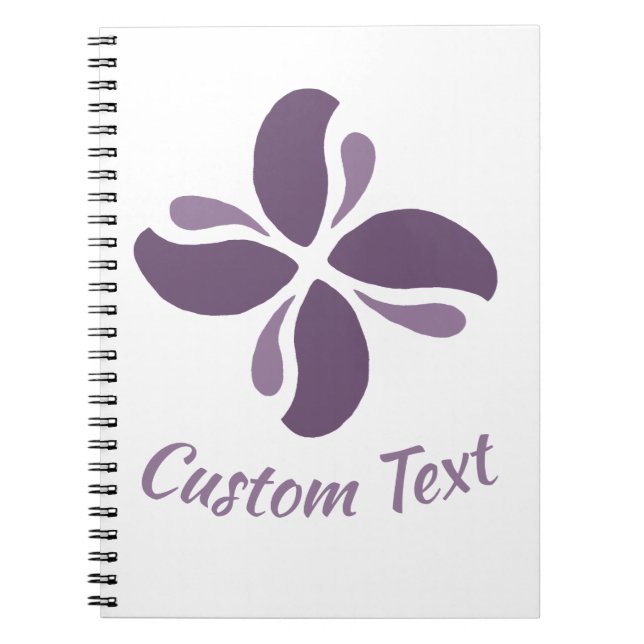 Carnet Vintage Zen Echo Baiser de Lilas (Devant)