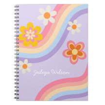 Violet arc-en-ciel rétro