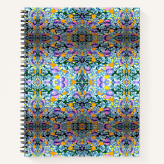 Carnet Violets Et Lampes