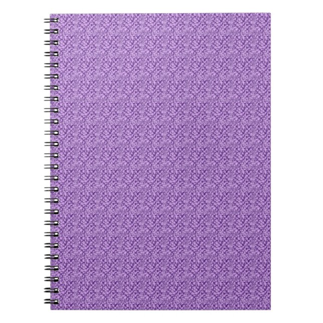 Carnet Violette feutrée (Devant)