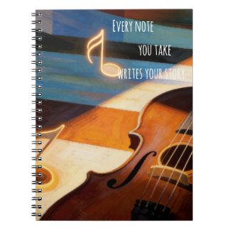 Carnet Violin Notebook – Every Note You Take