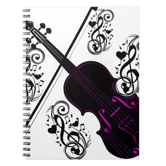 Carnet Violon,Amour qui berce_ (Devant)