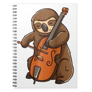 Carnet violoncelle solitaire orchestre de violoncelle mus