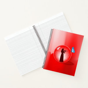 Carnet Violoniste dans la sphère