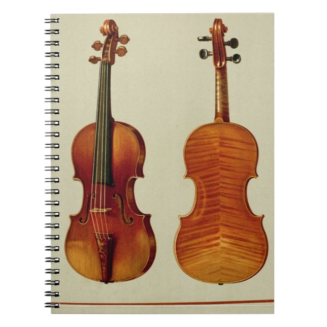 Carnet Violons (LtoR) : le "Alard" par Antonio (Devant)