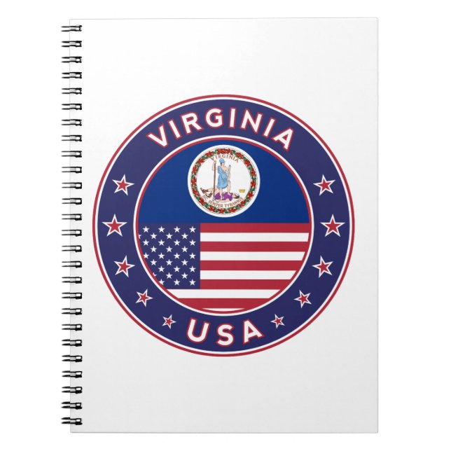Carnet Virginia, Virginia sticker,phone case, tote bag, (Devant)