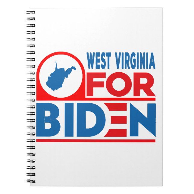 Carnet VIRGINIE OCCIDENTALE À Biden (Devant)