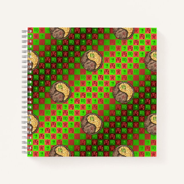 Carnet Virgo & Fire Tiger (Devant)