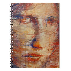 Carnet Visage Abstrait