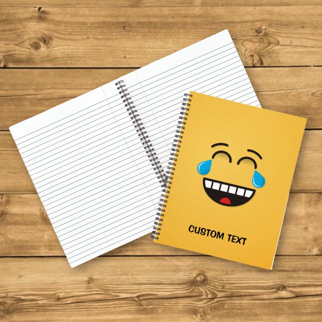 Carnet Visage Avec Des Larmes De Joie (Créateur téléchargé)
