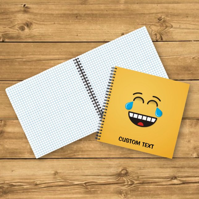 Carnet Visage Avec Des Larmes De Joie (Créateur téléchargé)