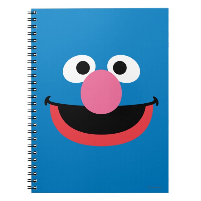 Carnet Visage de Grover (Devant)