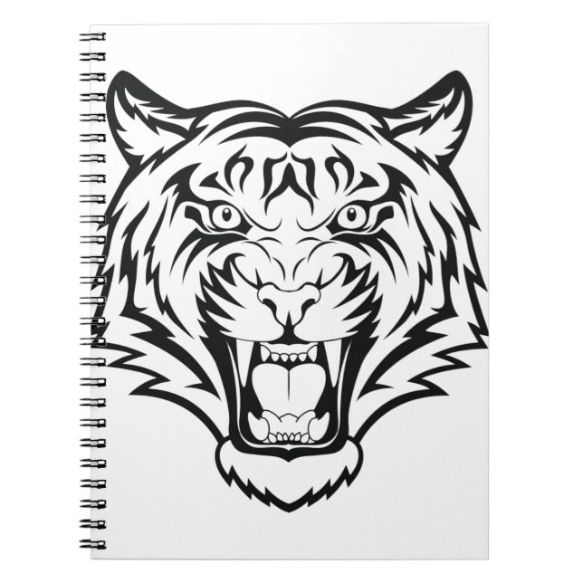 Carnet Visage de Tigre (Devant)