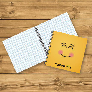 Carnet Visage Souriant aux Yeux Souriants