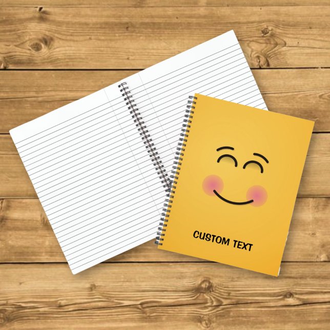 Carnet Visage Souriant aux Yeux Souriants (Créateur téléchargé)
