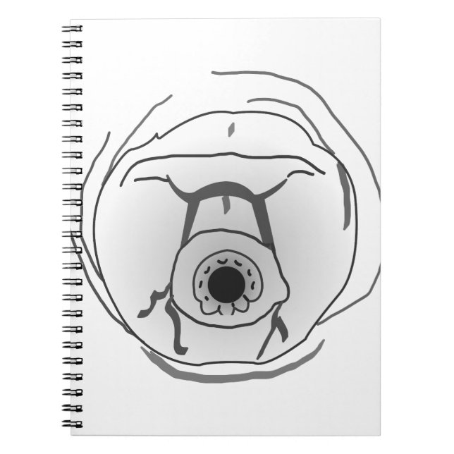 Carnet Visage Tardigrade de l'ours d'eau (Devant)