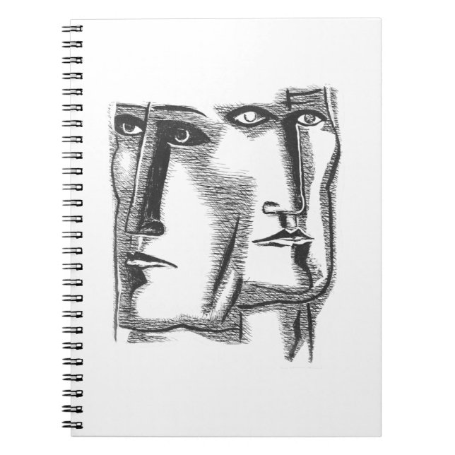 CARNET VISAGES (Devant)